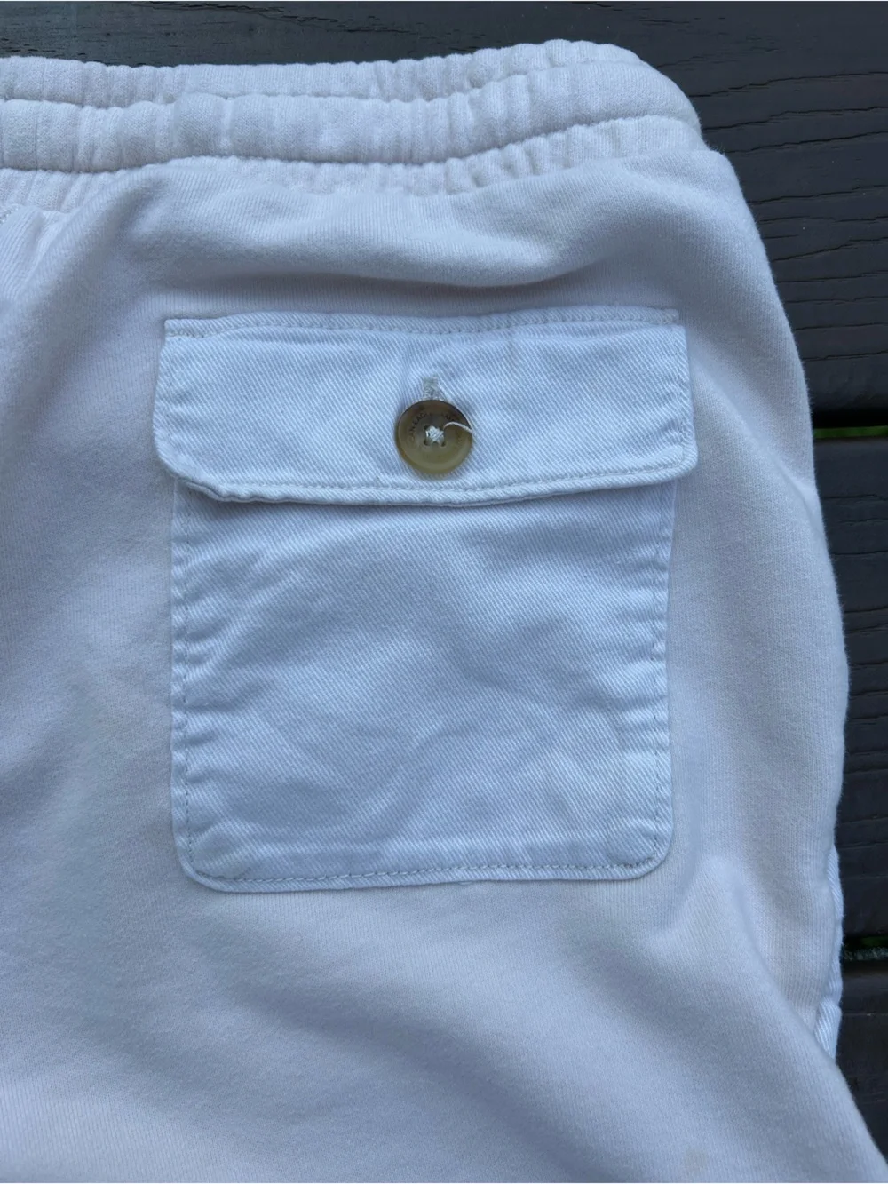 American Eagle Outfitters Cream Quilted Jogger Pants